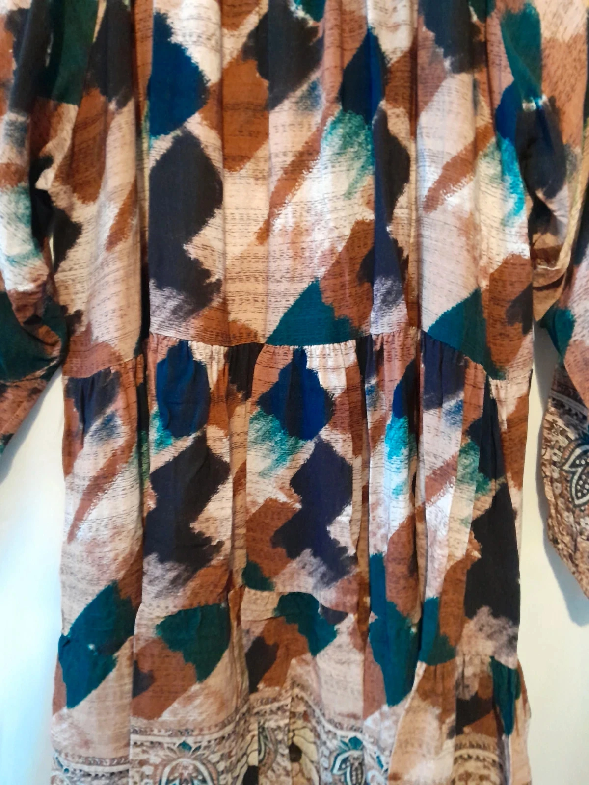 Korte jurk, boho-chic geïnspireerd, Merk Betty & Co. One Size – photo 9